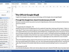 Blogspot To Docx Screenshot 2