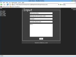 Input Entry (Dark theme)