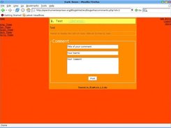 Comments (sun theme)