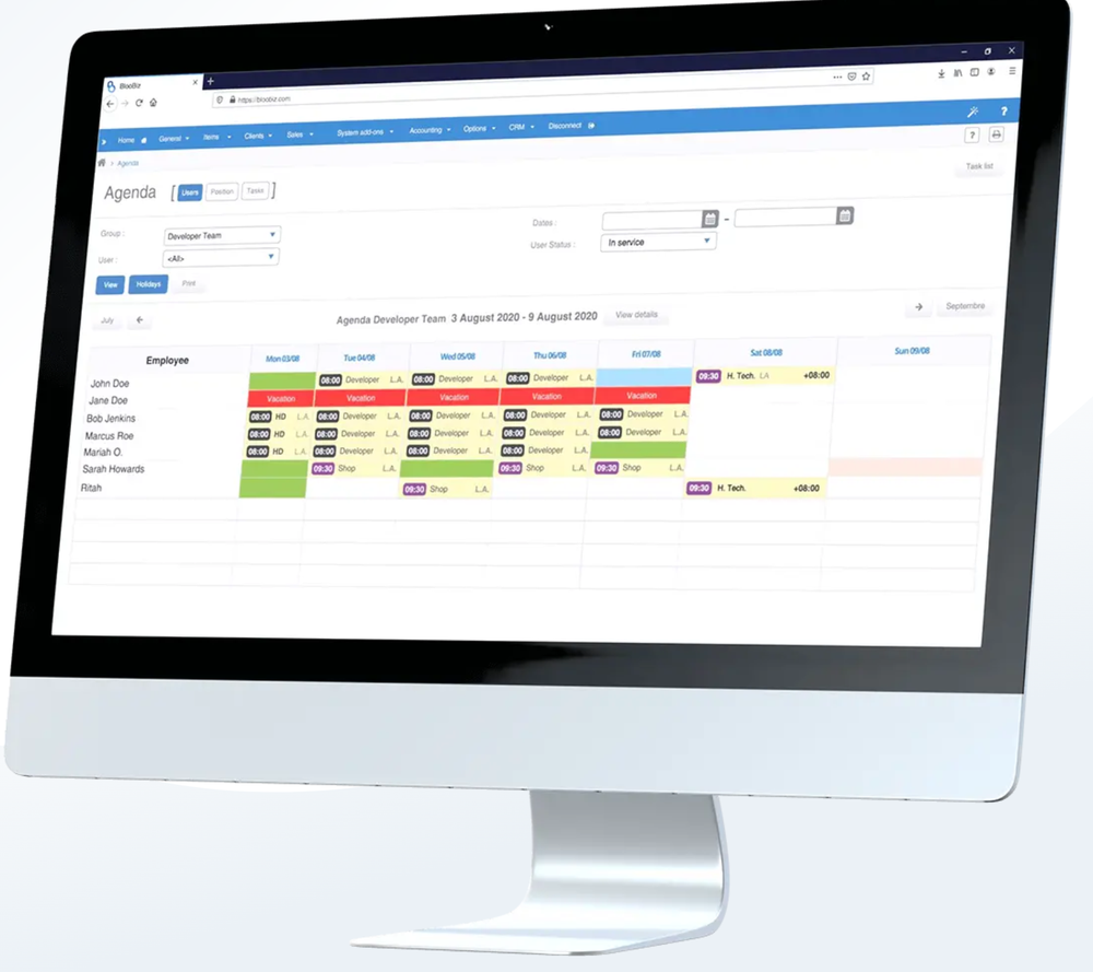 Bloobiz Screenshot 1