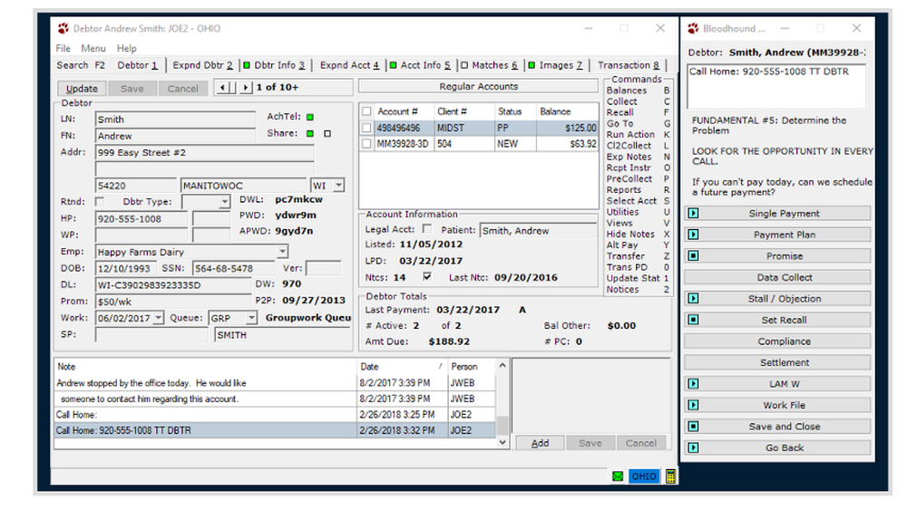 Bloodhound Screenshot 1
