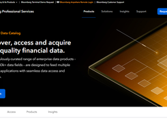 Bloomberg Enterprise Data Catalog Screenshot 1