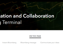 Bloomberg Message Screenshot 2