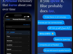 Blue Smart Dictation Keyboard Screenshot 2