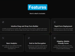 Features section