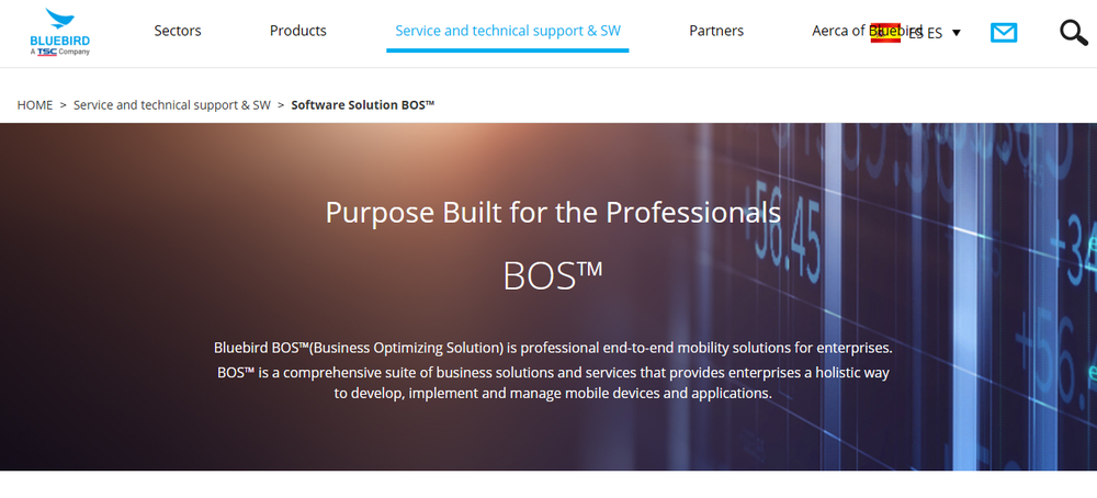 Bluebird BOS Screenshot 1