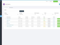 BlueCart Web Platform- Client Management