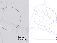 Bluedot is 20x more accurate than built-in location services - with no hardware beacons required