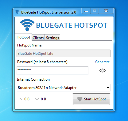 Горячая точка BlueGate :: Беспроводная связь