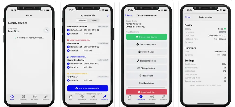 BlueID Screenshot 1