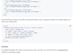 blueimp Gallery Screenshot 1