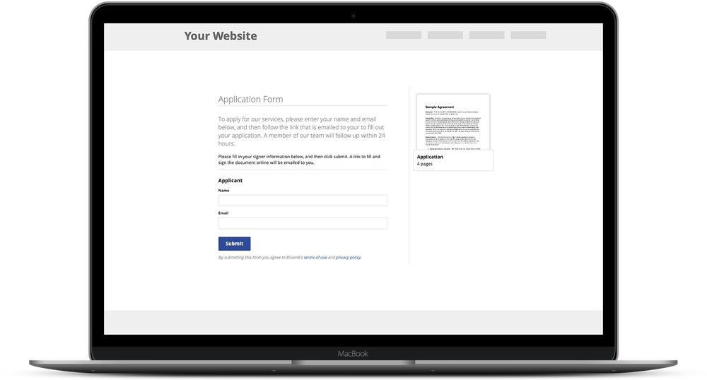 BlueInk Screenshot 1