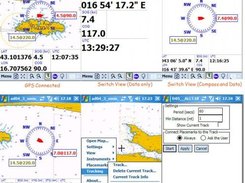 Show current position with GPS and activate tracking