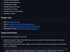 Blueprint CSS Screenshot 1