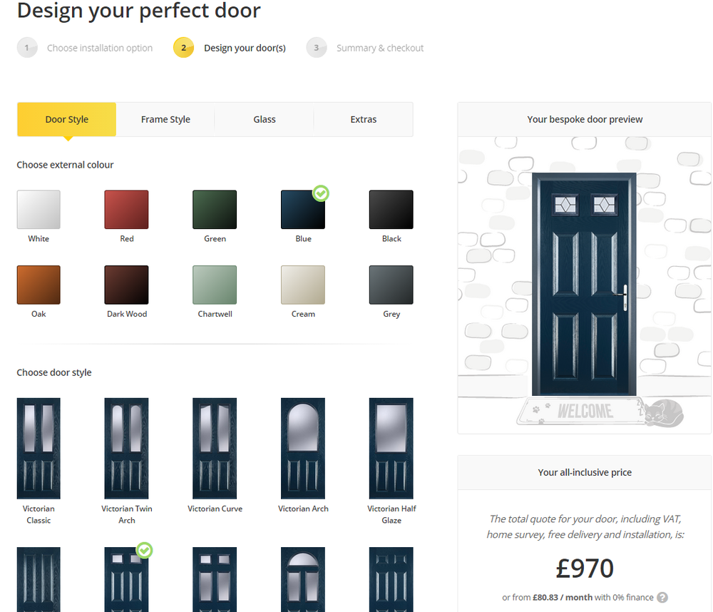 Design your perfect door at Yale Door - with XaitCPQ