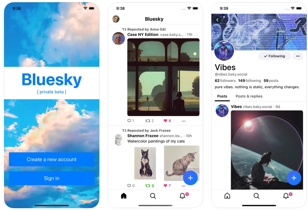 Bluesky Screenshot 1
