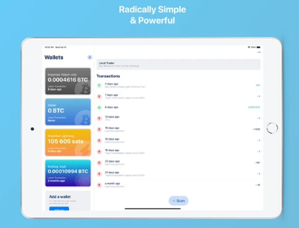 BlueWallet Screenshot 1