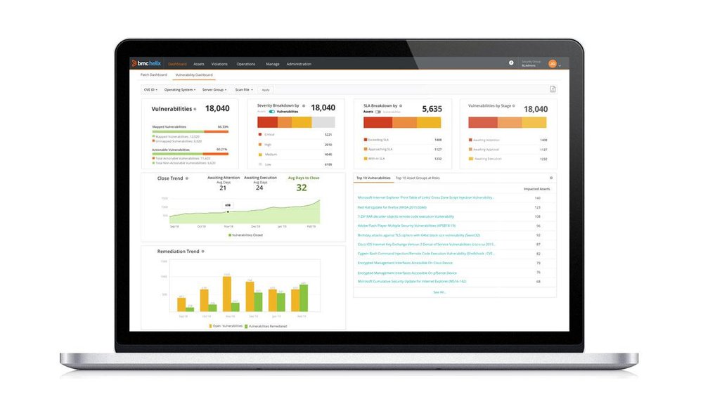 BMC Helix Automation Console Screenshot 1