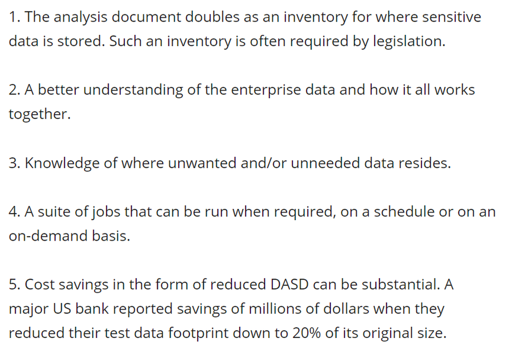 BMC Test Data Management Screenshot 1