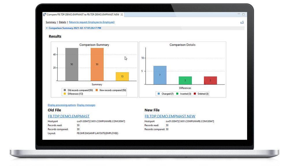 BMC Compuware Topaz for Enterprise Data Screenshot 1