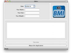 Main Window of BMI