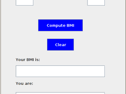 BMI Calculator Screenshot 1