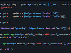 BNFGen Screenshot 1