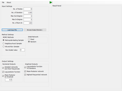 BNMCMC main interface