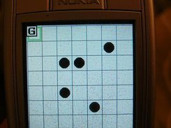 Puzzle number 7 shown on Nokia 6230i