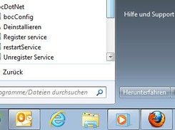 Start menu entry