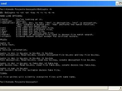 BoCrypto help screen capture