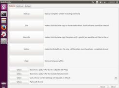 Actions tab of bodhibuilder-2.2.beta-03
