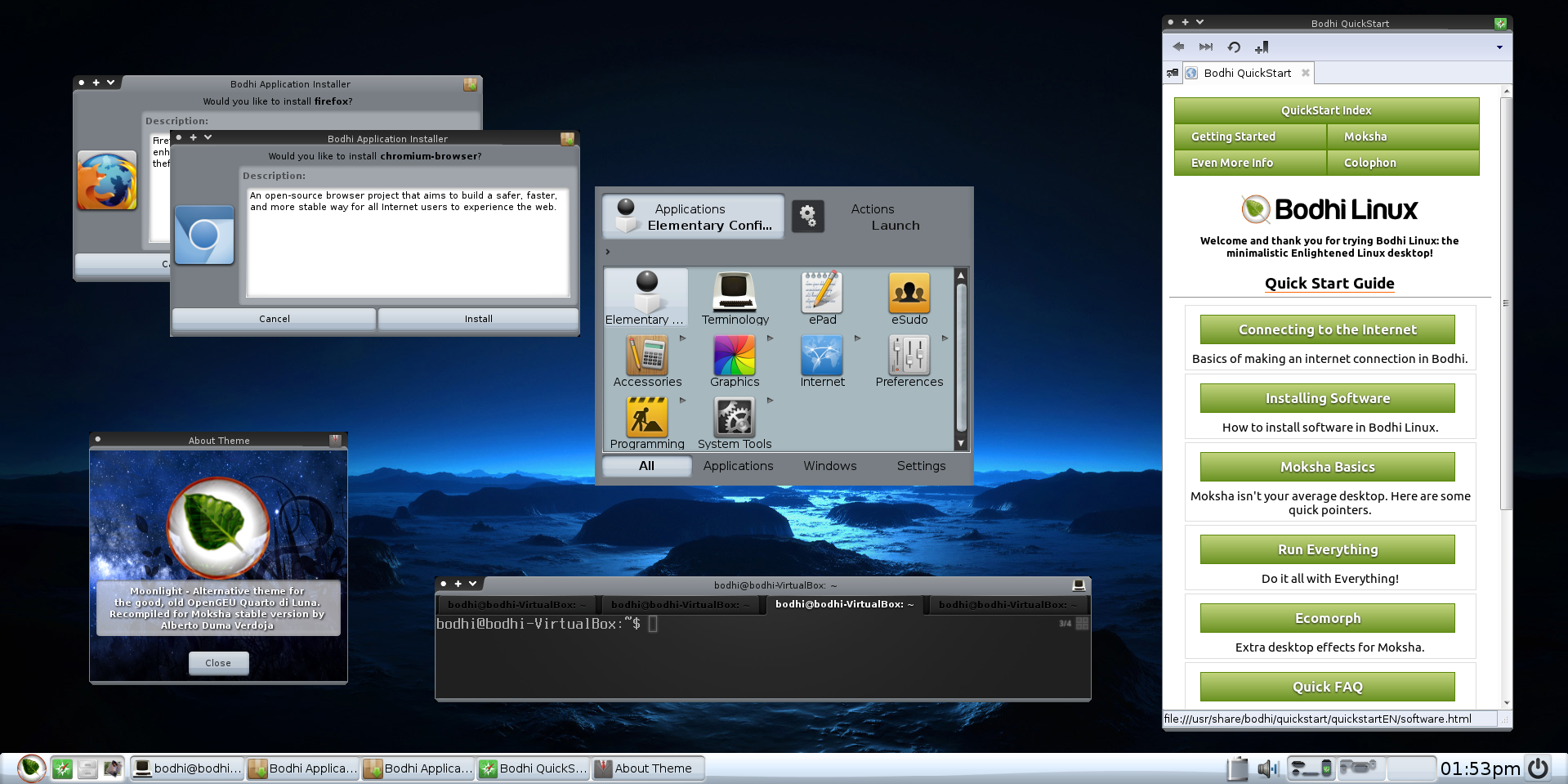 bodhi linux lightweight linux distro