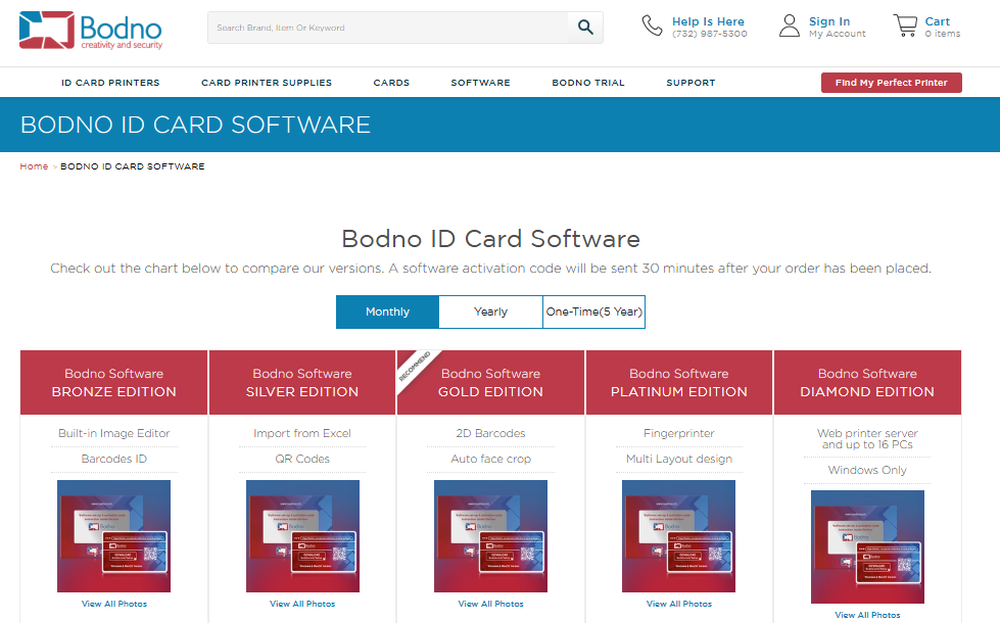 Bodno ID Card Software Screenshot 1