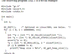 Boehm-Demers-Weiser Garbage Collector Screenshot 1