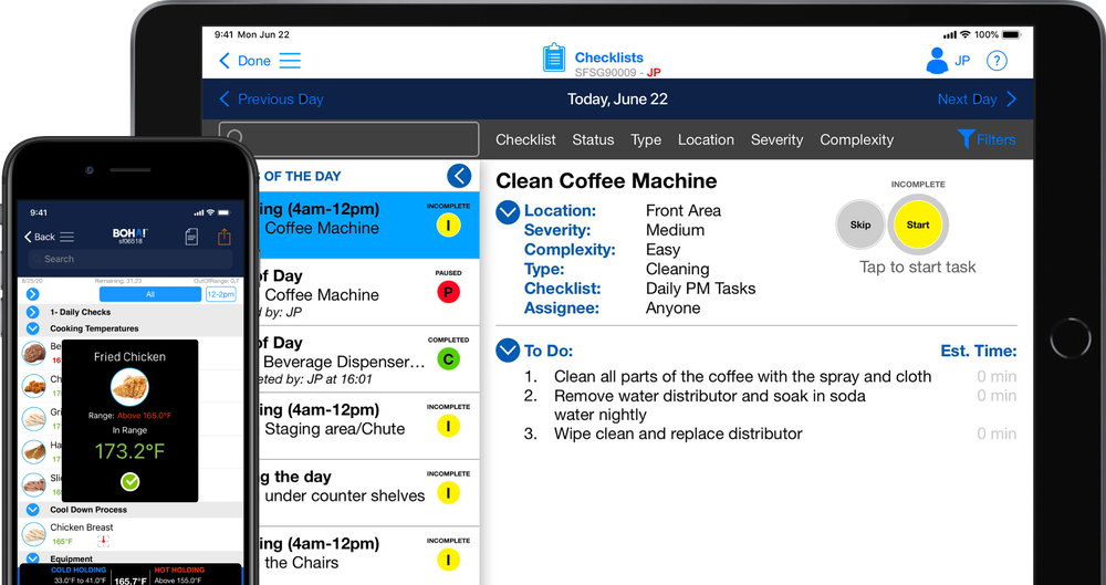 HACCP and Task Management