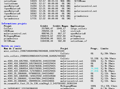 boinc-status Short Display in French