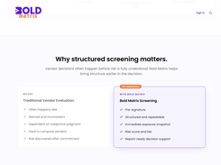 Why to choose Bold Matrix