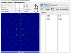 Bolt Hole Calculator Screenshot 2