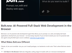 Bolt.new Screenshot 1
