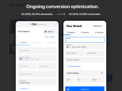 Bolt is your partner for ongoing checkout optimization