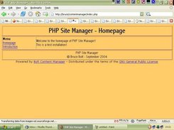 Screenshot of sample 0.1.2BETA version