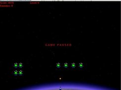 The 2D Game invasores_espaciais