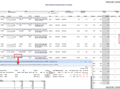 View stock, pricing, classification, service maintenance history, complete history or rental/returns/manifest/returns/transfers
