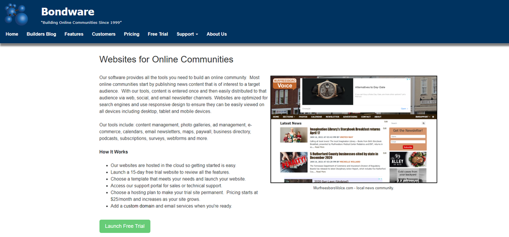 Bondware Screenshot 1