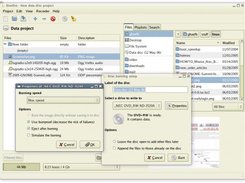 Burn dialogs