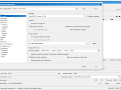 Customizing settings in the configuration dialog