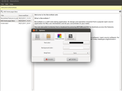 Window and Fonts & Colors Prefs