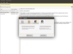 Window and reset options