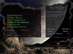 Game negotiation: choose map